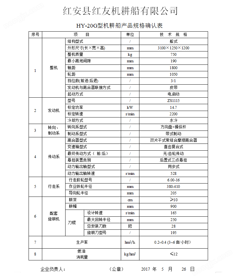 机耕船公司