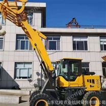 载重量2吨养殖场抓草机 918建筑工地装载机 装粮食液压装载机