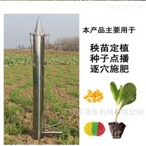 菜农工具直销单双把移栽器 秒栽定值移栽机