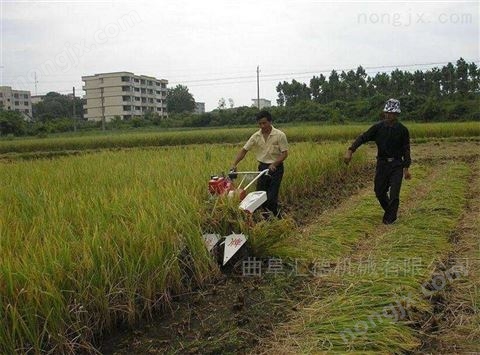 手推式大豆收割机 柴油小麦水稻收获机