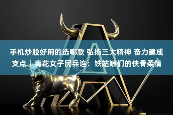 手机炒股好用的选哪款 弘扬三大精神 奋力建成支点│青花女子民兵连：铁姑娘们的侠骨柔情
